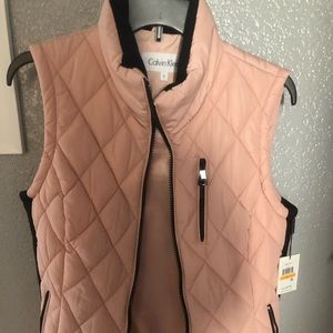 Pink and black vest Calvin Klein